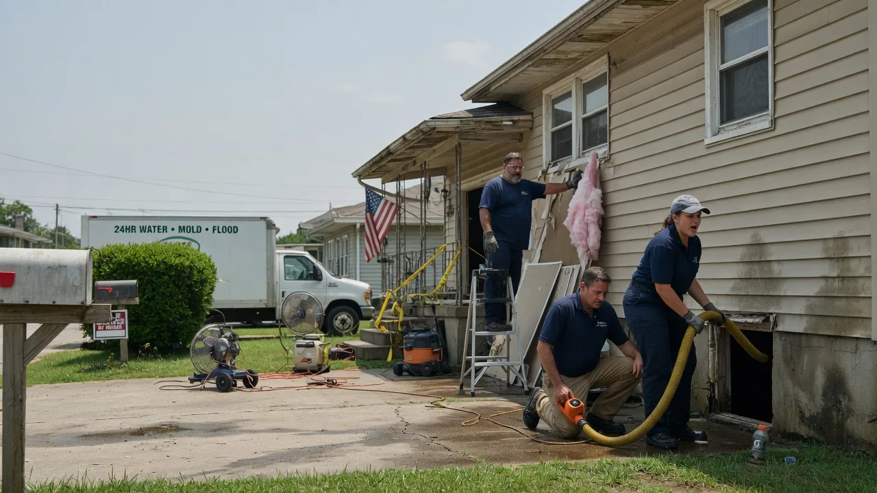 Water Damage Repair in New Market, IN near me